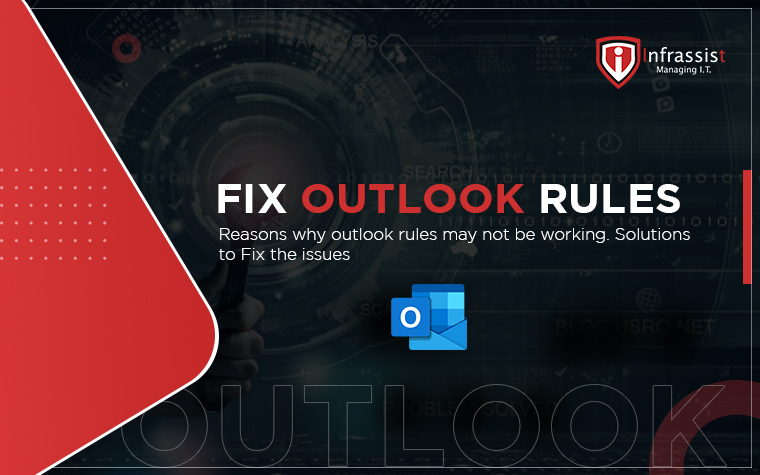 outlook rules not working