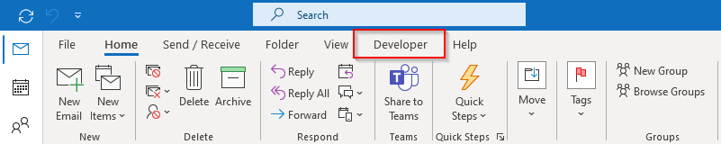 Emails in Outlook 