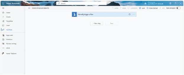  Power Automate portal  Right trigger a flow