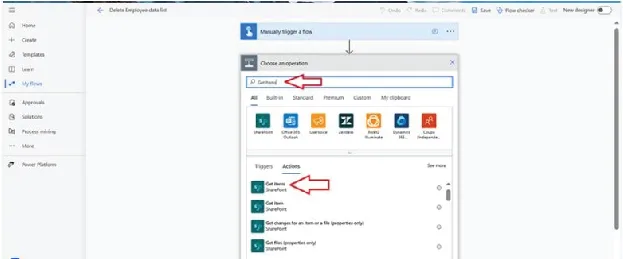 Power Automate portal Get Item Power Automate portal Get Item