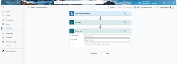  Power Automate portal Delete item