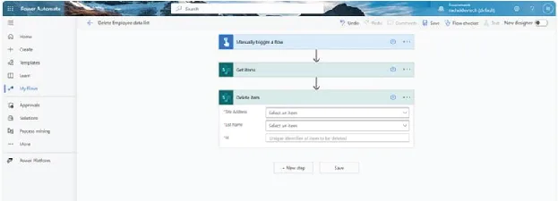 Power Automate portal Delete item Power Automate portal Delete item