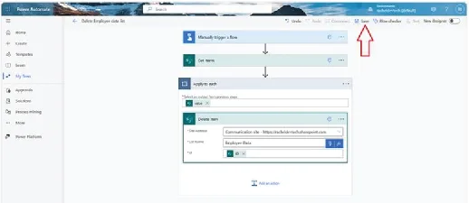 Power Automate portal save Power Automate portal save