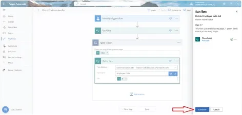 Power Automate Run flow Power Automate Run flow