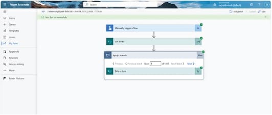  Power Automate portal items were deleted
