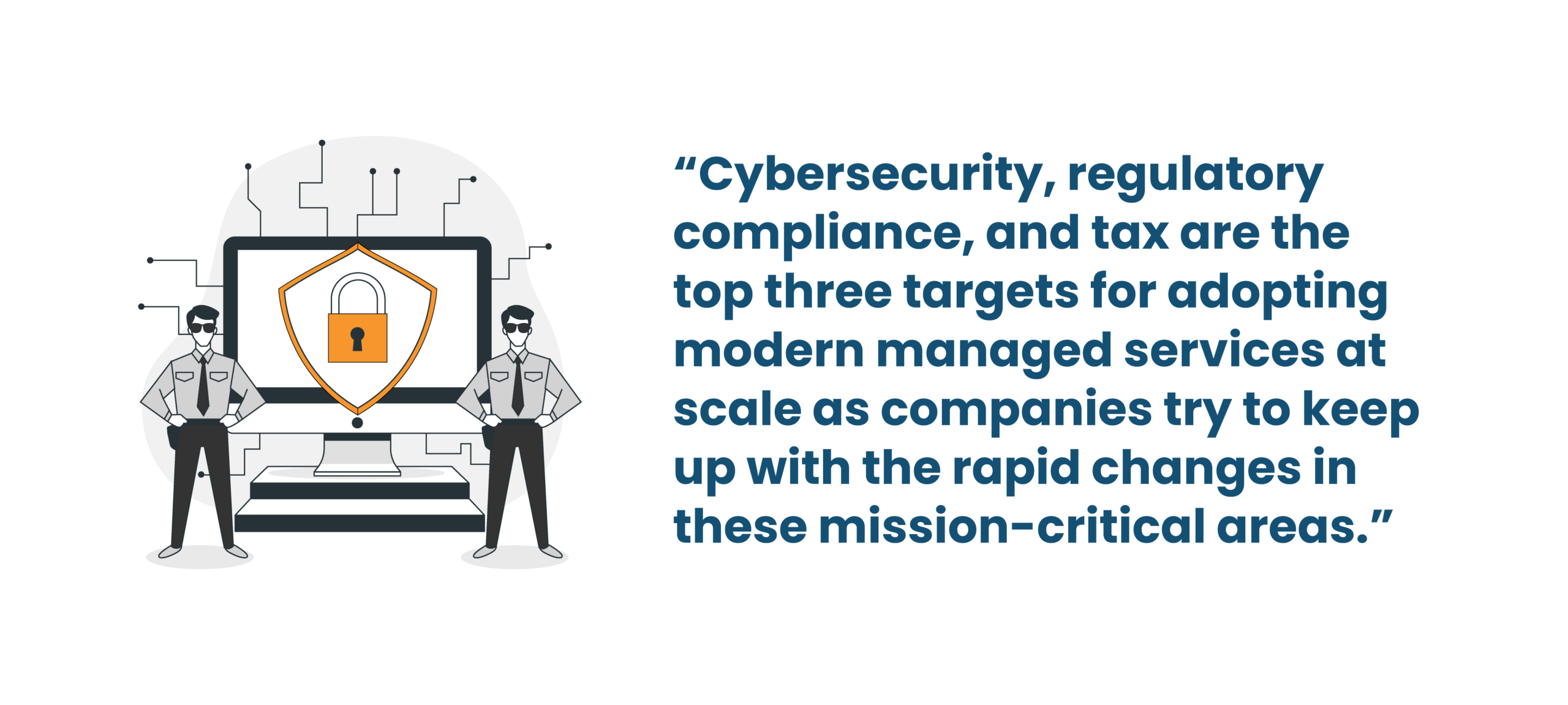 Cybersecurity and compliance driving managed services adoption