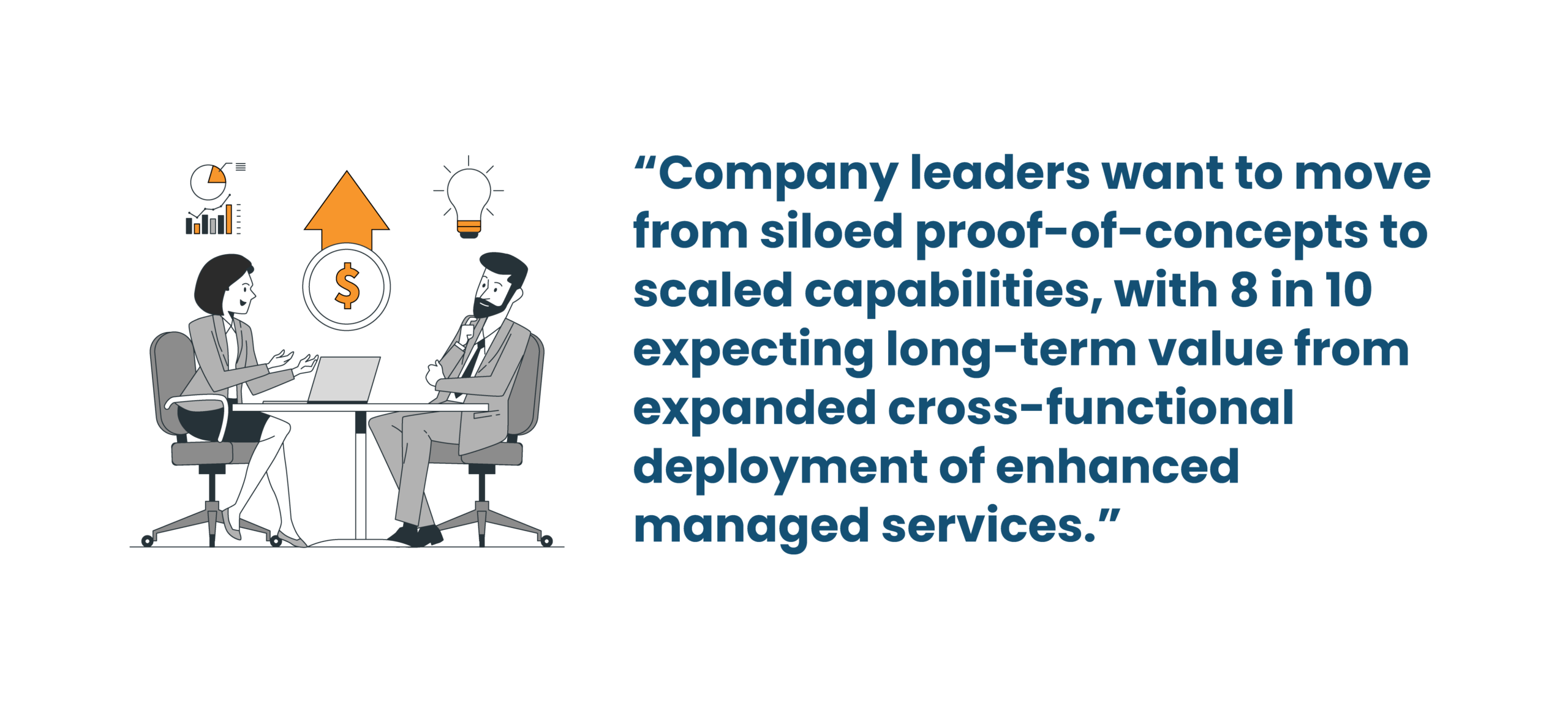Leaders scaling managed services for long-term value