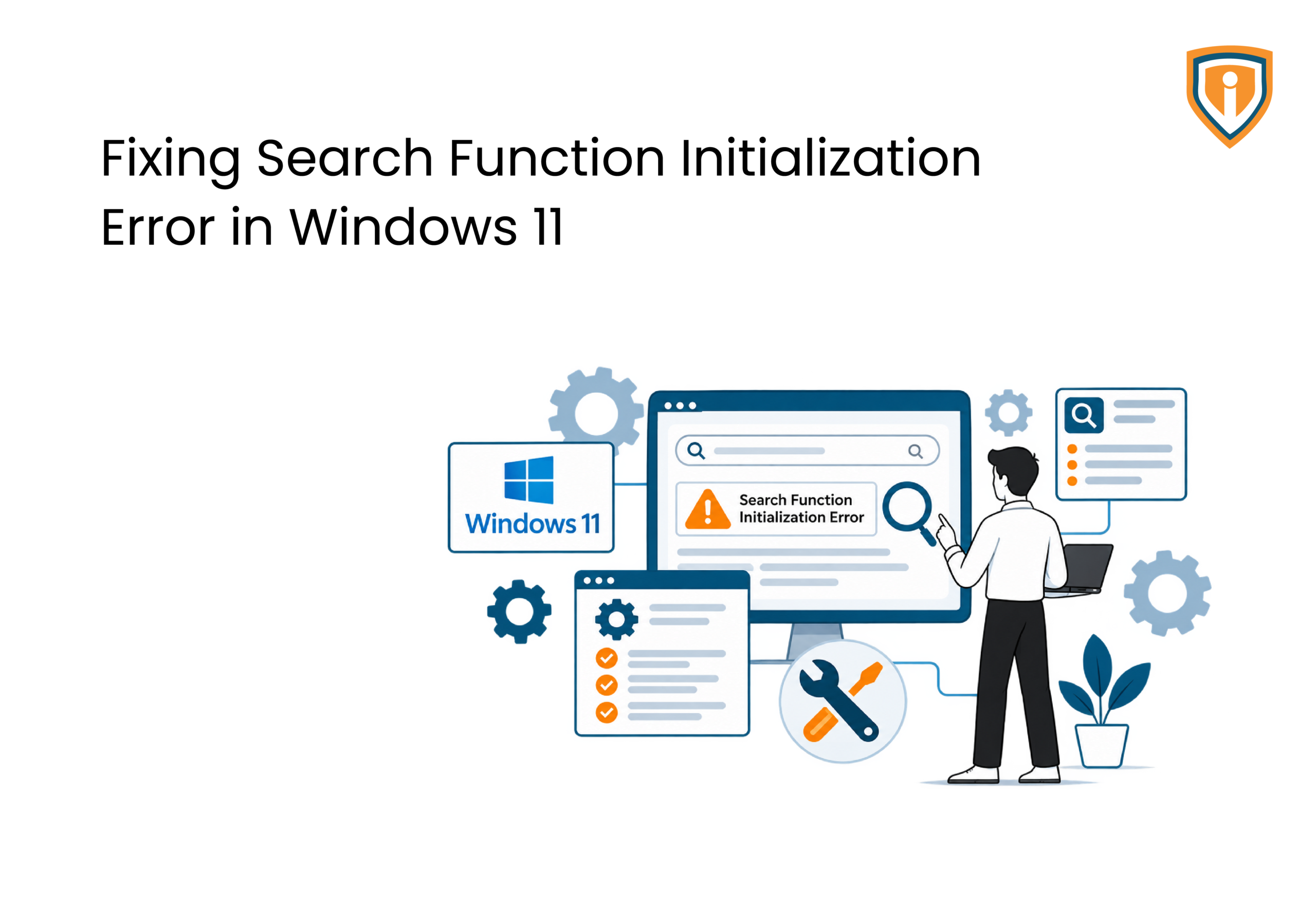 Fixing Search Function Initialization Error in Windows 11